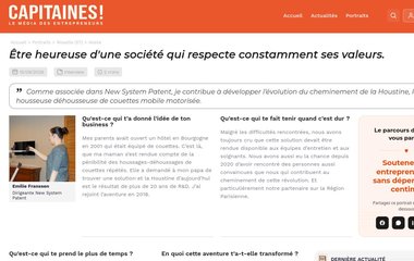 Houstine, une entreprise qui respecte ses valeurs d'aide aux personnes